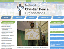 Tablet Screenshot of ncpo.org.uk